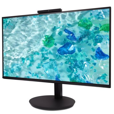 3. Acer Vero CB242YD6bmiprcx, 23.8'' FHD (1920x1080) IPS, ZeroFrame, 120Hz, 1ms(VRB), 250nits, VGA, HDMI, DP, Speakers, Audio In/Out, Adj.WebCam 5M/Mic array, AdaptiveSync, Energy Efficiency Class B, TCO Black, 3Y