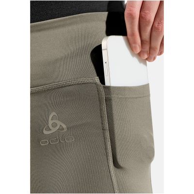 3. Legginsy damskie Odlo ASCENT MEDIUM SUPPORT Tights beżowe