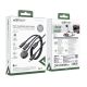 5. Kabel 3w1 Acefast C6-11 USB-C - 2x USB-C / Qi 480Mb/s 100W 1.2m - czarny