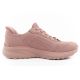 4. Skechers Bobs Squad-Chaos buty sportowe damskie wygodne SLIP-INS różowe