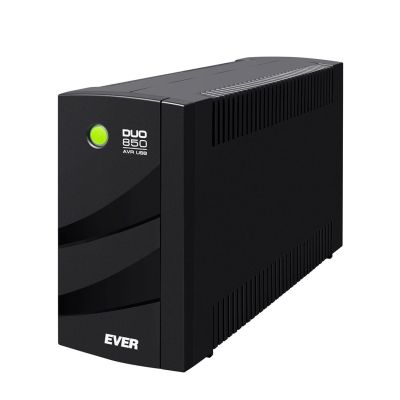 7. Zasilacz UPS EVER DUO 850 AVR USB (TWR; 850VA) (T/DAVRTO-000K85/00)