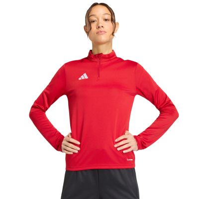 4. Bluza damska adidas Entrada 26 Training Top czerwona JZ6645