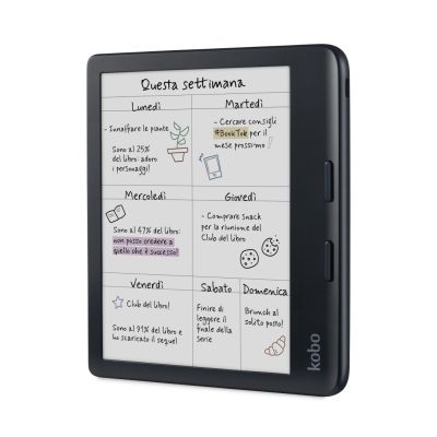 20. Czytnik Ebook Kobo Libra Colour 7" E-Ink Kaleido 3 32GB WI-FI Black