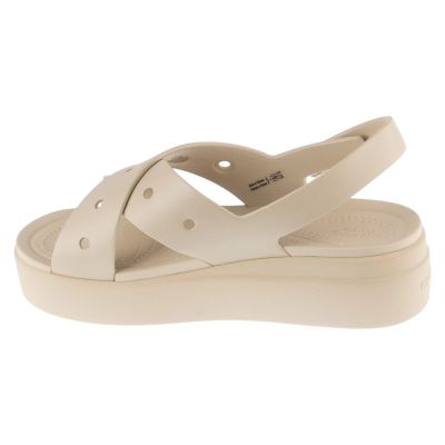 2. Crocs Brooklyn 4U Cross Strap Sandal W 212254-2MC Beżowe 36/37