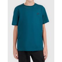 T-shirt bawełniany chłopięcy 4F 4FJWAW26TTSHM3507-40S