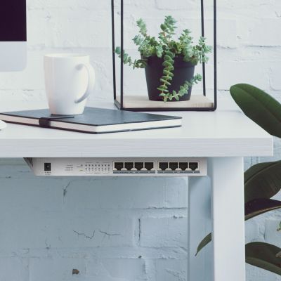 8. Switch Zyxel GS1008-HP 8p PoE (PoE+: 8) 60W Unmanaged Gigabit