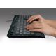 8. Klawiatura Logitech 920-005217 (USB 2.0; kolor czarny)