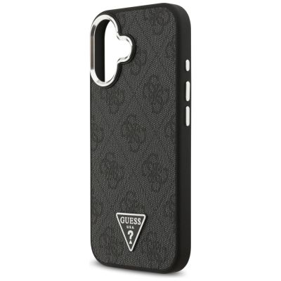 6. Etui Guess 4G Triangle Logo MagSafe na iPhone 17 - czarne