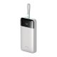 Powerbank Cuktech LPB252N 120 W 25000 mAh z wbudowanym kablem USB-C - biały
