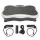Extralink Moonwalk Spin Move Platofrma Wibracyjna do Cwiczen Fitness 200W biala