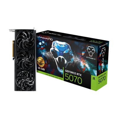 9. Karta graficzna Gainward GWD RTX 5070 Python III OC 12 GB GDDR7