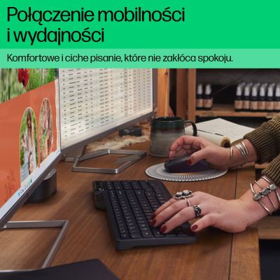 5. HP Tastatur 475 Dual-Mode Wireless Keyboard (DE)