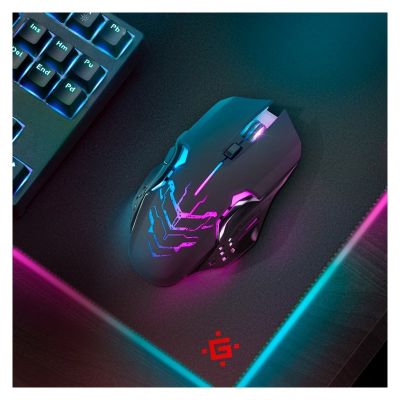 10. DEFENDER MYSZ GAMINGOWA KATANA GM-511 RF 3200DPI 7P CZARNA 52511