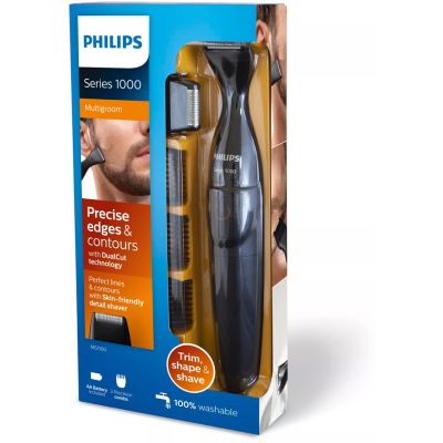2. Philips MULTIGROOM Series 1000 Niezwykle precyzyjny trymer do brody MG1100/16