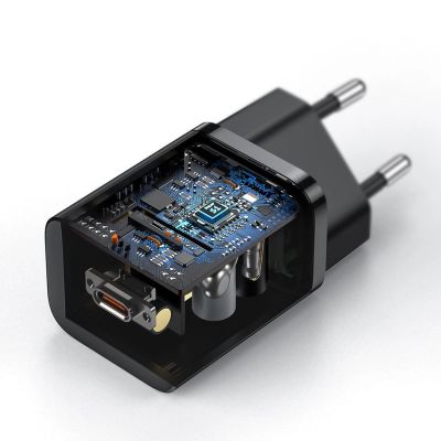 19. Baseus Super Si 1C szybka ładowarka USB Typ C 25W Power Delivery Quick Charge czarny (CCSP020101)