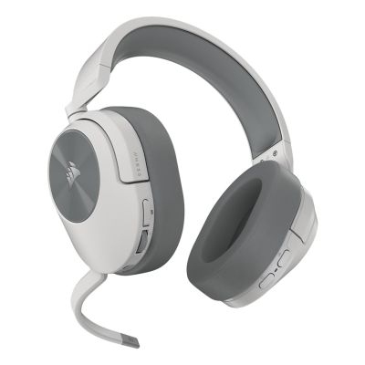 2. Corsair HS55 WIRELESS Zestaw słuchawkowy Bezprzewodowy Opaska na głowę Gaming Bluetooth Biały