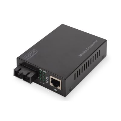 8. Digitus Gigabitowy konwerter mediów, RJ45 / SC