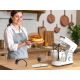 28. ELDOM ROBOT PLANETARNY WRK1300 DULCE, 1300W, 5L , TRY KOŃCÓWKI DO UBUJANIA, MISZANIA, UGNIATANIW, WYJMOWANA METALOWA MISA