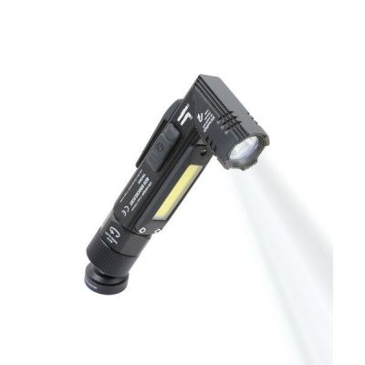 2. TROIKA ECO KNICKLICHT Czarny Hand flashlight + Headband flashlight COB LED