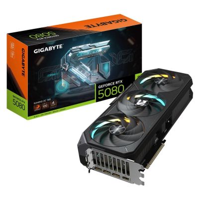 17. Karta graficzna Gigabyte GeForce RTX 5080 Gaming OC 16GB GDDR7
