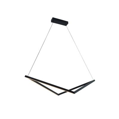 LUMINAIRE PENDANT 32W LED BLACK 1920LM