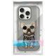 9. Etui Nimmy Glasses Cool Dog na iPhone 16 Pro Max - szare