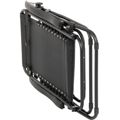 23. LEŻAK OGRODOWY SKŁADANY WIELOFUNKCYJNY 175X52/65X107CM CZARNY