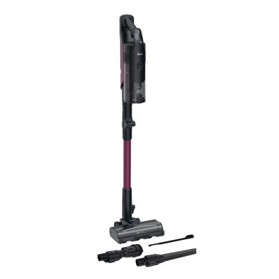 9. Hoover HF610HX 011 Pionowy odkurzacz Bateria Suchy EPA Bez worka 0,7 l 650 W Purpurowy 4 Ah