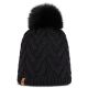 2. Czapka BUFF KNITTED & FLEECE BAND BEANIE CARYN BLACK