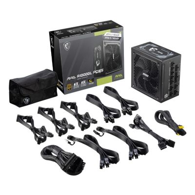 5. Zasilacz MSI PC MSI MAG A1000GL PCIE5 (306-7ZP9B11-CE0)