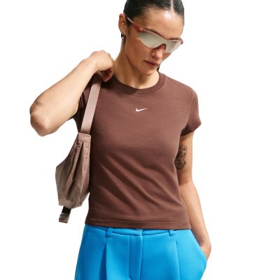 3. Koszulka damska Nike Sportswear Chill Knit jasny brąz FV5508 259