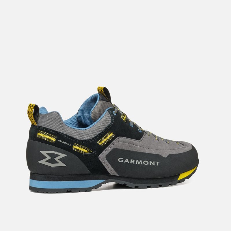 2. Buty podejściowe Garmont Dragontail LT Evo - december grey/lemon yellow