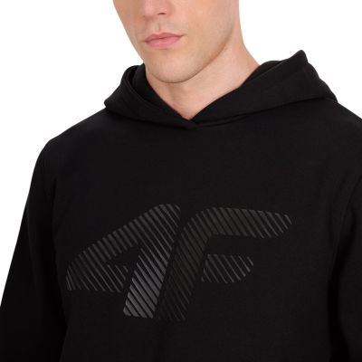 4. Bluza męska 4F M1766 głęboka czerń 4FWMM00TSWSM1766 20S