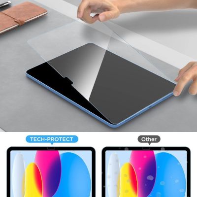 2. Szkło hartowane Tech-Protect Glass Fit+ 2-pack na Samsung Galaxy Tab S7 / S8 / S9 11.0 / S9 FE /  S10 FE 10.9 - przezroczyste