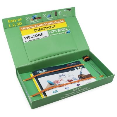 2. 3Doodler Start EDU Plastik Niebieski, Cyjan, Zielony, Szary, Pomarańczowy, Czerwony, Biały, Żółty