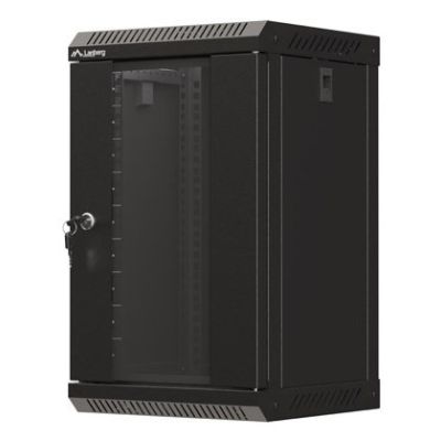 2. Lanberg WF11-3309-10B stojak 9U Szafa wisząca Czarny