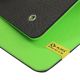 2. Mata fitness klubowa z otworami HMS Premium MFK01 Green-Black
