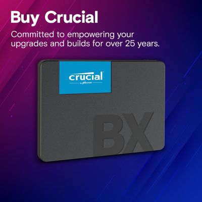 6. Crucial BX500 4 TB 2.5" SATA 3D NAND