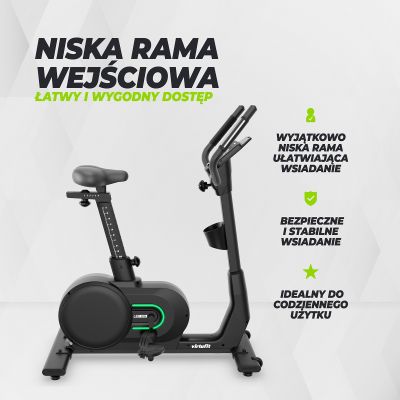 10. VIRTUFIT ROWER TRENINGOWY LEB300i