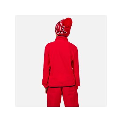 3. Bluza Rossignol Jr Strawpile Fleece Hz czerwony