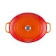 4. Piekarnik owalny Le Creuset Signature Roaster 40cm czerwony