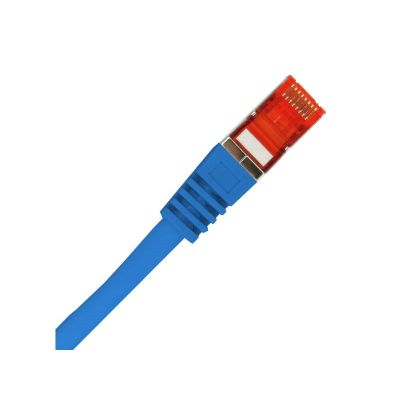 4. ALANTEC PATCH-CORD F/UTP KAT.6 PVC 0.5M NIEBIESKI