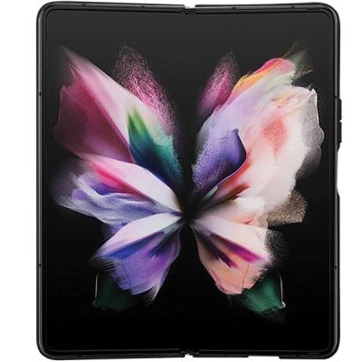6. Etui Guess Glitter Script na Samsung Galaxy Z Fold 5 - czarne