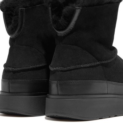 10. Buty FitFlop GEN-FF Mini Double-Faced Shearling Boots W GS6-090