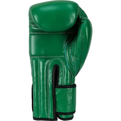 14. Rękawice bokserskie skórzane RBT-GREENSTRIKE 12 oz zielone