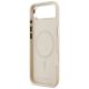 7. Etui Karl Lagerfeld Karl & Choupette Pins MagSafe do iPhone Air - beżowe