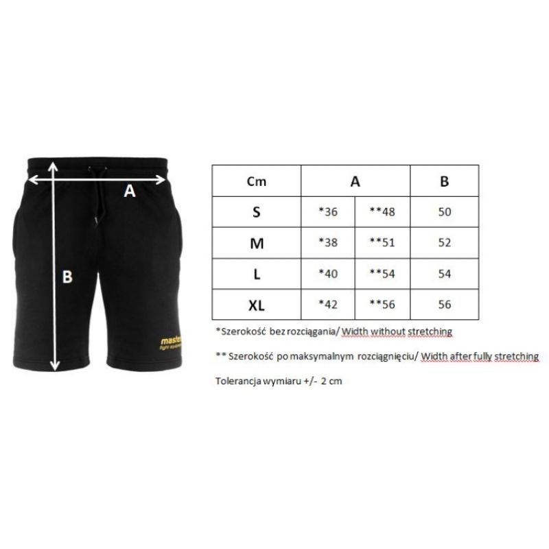 4. Spodenki Masters M 04998-01M