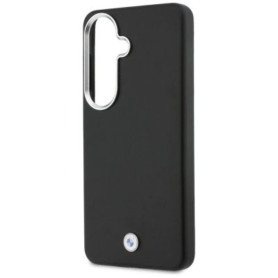 6. Etui BMW Sign Metal Logo MagSafe na Samsung Galaxy S26 - czarne