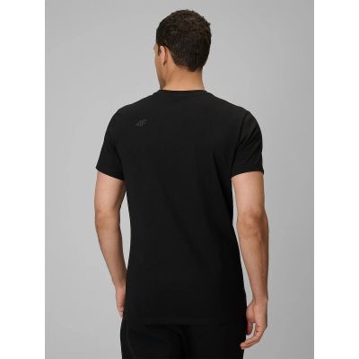 2. T-shirt slim gładki męski 4F 4FRMM00TTSHM4193-20S