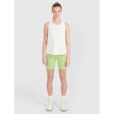 5. Top damski treningowy oversize szybkoschnący 4F 4FWSS25TFSLF412-11S